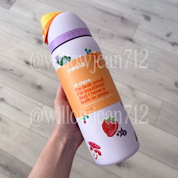 "Dear Diary" Stickers Owala - 32 oz Freesip - Limited Edition UO Color - Picture 3 of 8